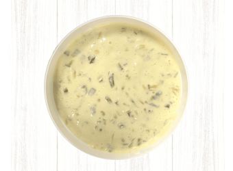 8 ounces of our homemade tartar sauce, pairs with well most seafood especially our crab cakes!